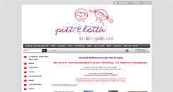 Desktop Screenshot of piet-lotta.com
